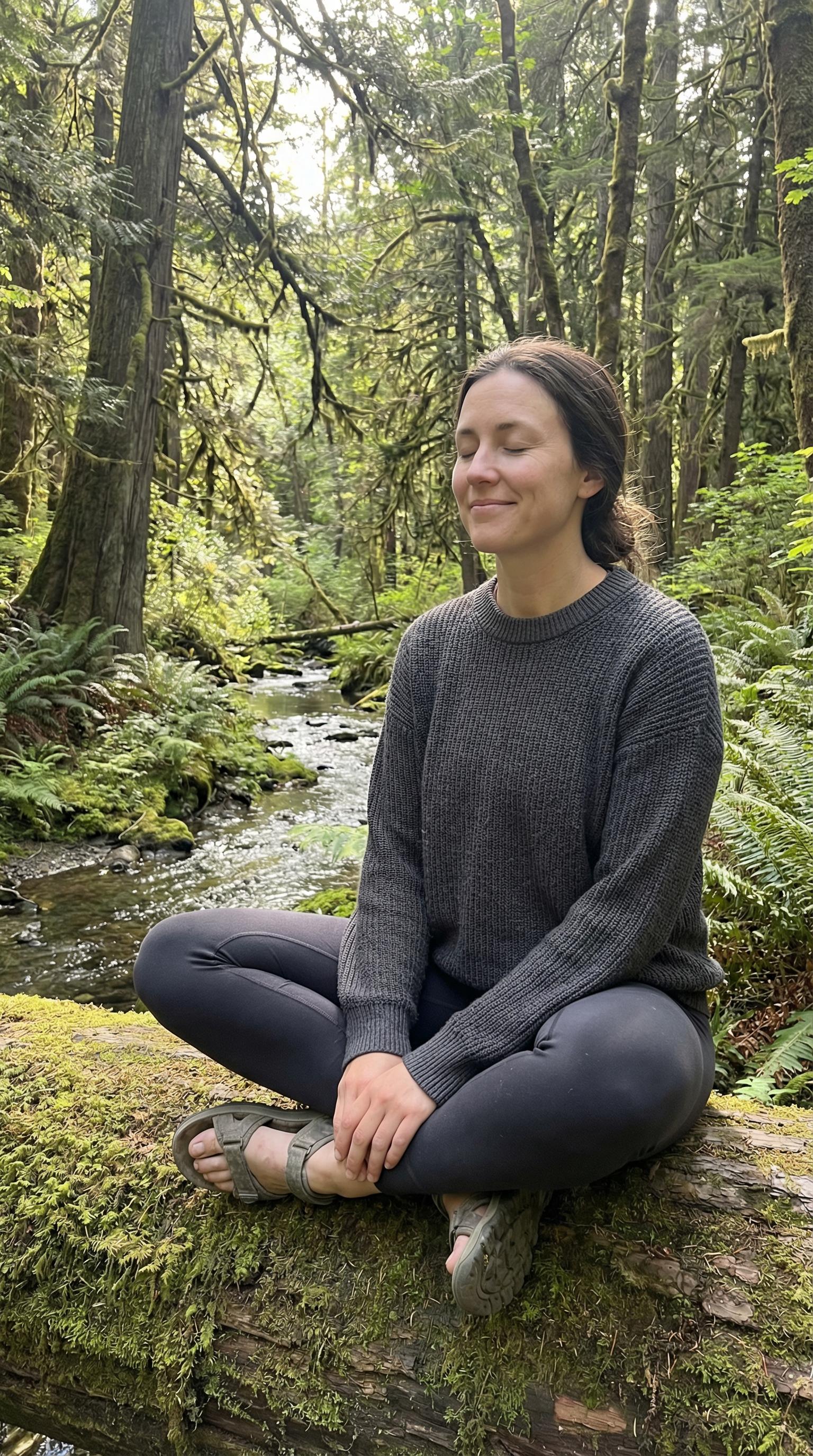 Stay grounded in the present